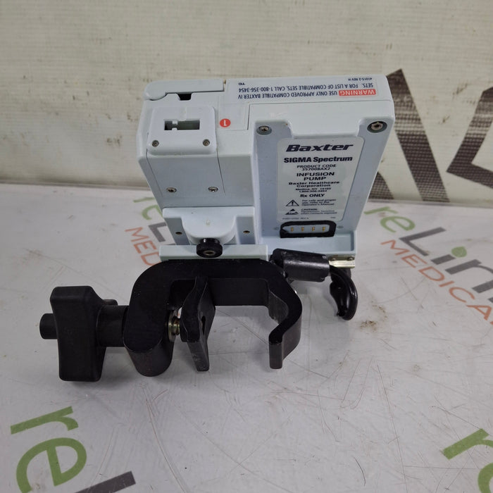 Baxter Baxter Sigma Spectrum 8.00.03 w/o Battery Infusion Pump Infusion Pump reLink Medical