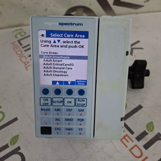 Baxter Baxter Sigma Spectrum 8.01.00 w/o Battery Infusion Pump Infusion Pump reLink Medical