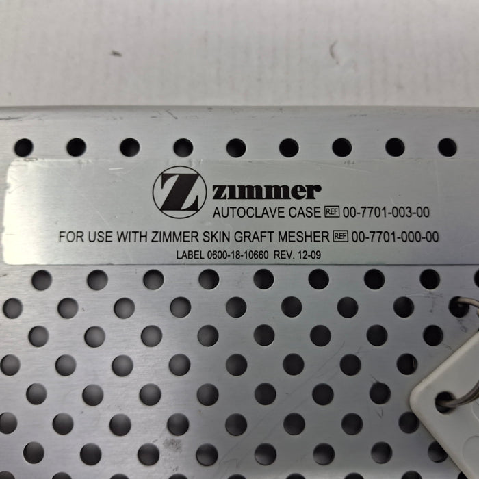 Zimmer 7701 Skin Graft Mesher