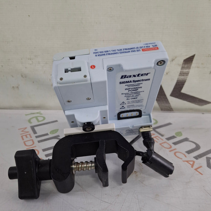 Baxter Baxter Sigma Spectrum 8.01.00 w/o Battery Infusion Pump Infusion Pump reLink Medical