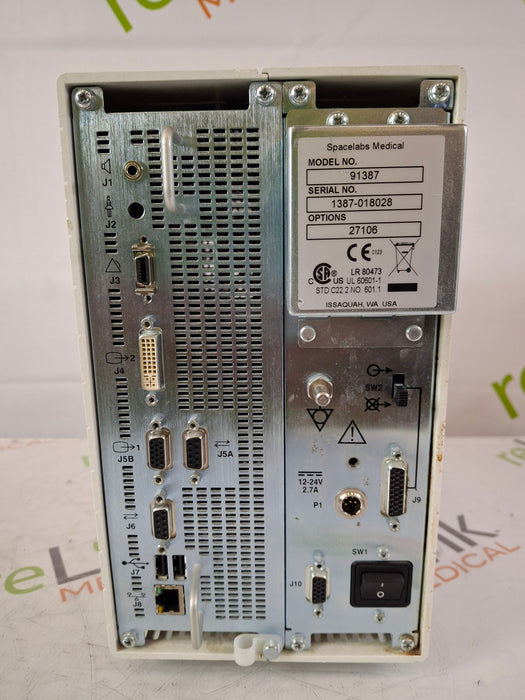 Spacelabs Healthcare Spacelabs Healthcare Ultraview SL 91387 Patient Monitor Patient Monitors reLink Medical