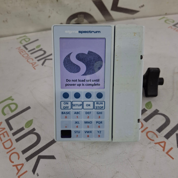 Baxter Baxter Sigma Spectrum 8.01.00 w/o Battery Infusion Pump Infusion Pump reLink Medical