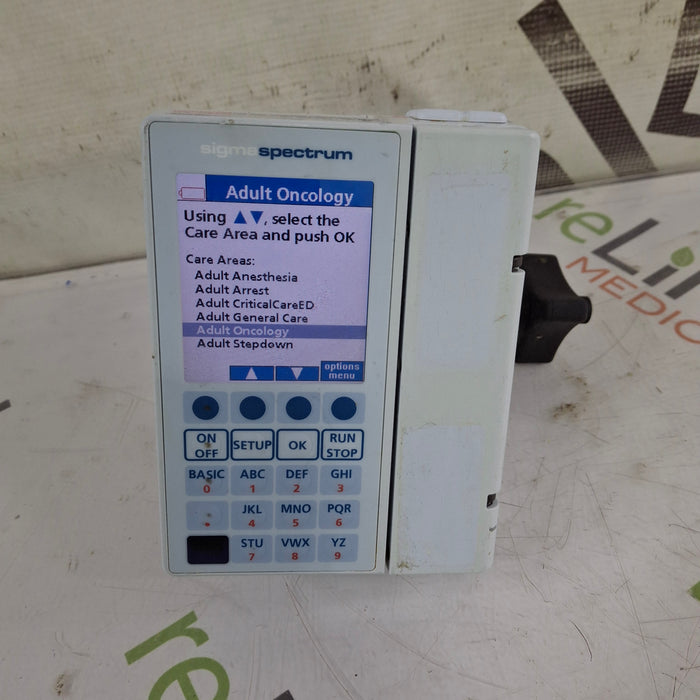 Baxter Baxter Sigma Spectrum 8.01.00 w/o Battery Infusion Pump Infusion Pump reLink Medical