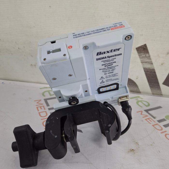 Baxter Baxter Sigma Spectrum 8.01.00 w/o Battery Infusion Pump Infusion Pump reLink Medical