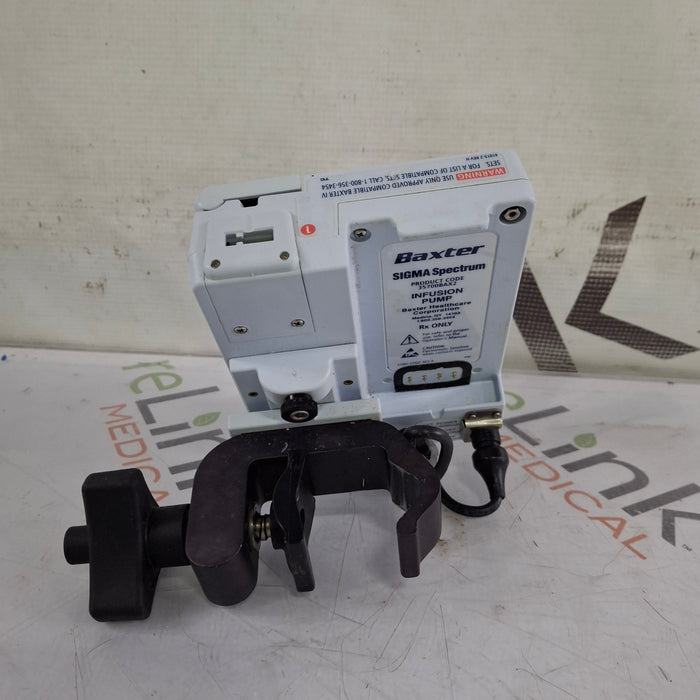 Baxter Baxter Sigma Spectrum 8.01.00 w/o Battery Infusion Pump Infusion Pump reLink Medical