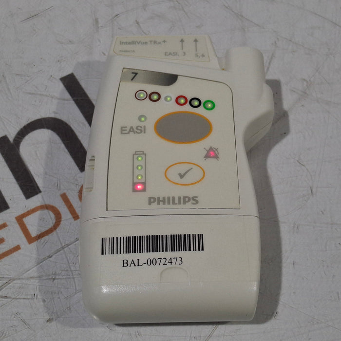 Philips Philips Intellivue TRx+ M4841A S02 Telemetry Transmitter w/SpO2 Patient Monitors reLink Medical
