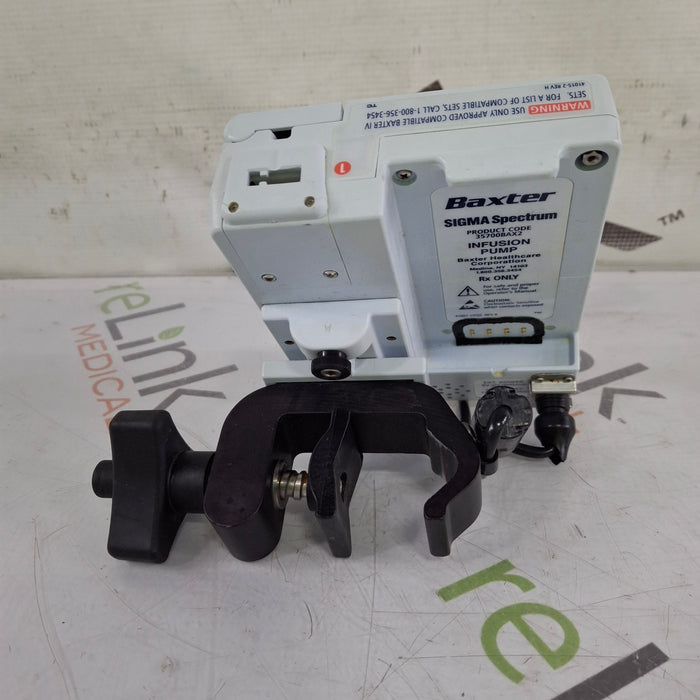 Baxter Sigma Spectrum 8.01.00 w/o Battery Infusion Pump