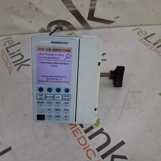 Baxter Baxter Sigma Spectrum 8.01.00 w/o Battery Infusion Pump Infusion Pump reLink Medical