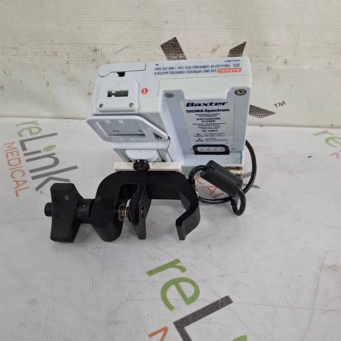 Baxter Baxter Sigma Spectrum 8.01.00 w/o Battery Infusion Pump Infusion Pump reLink Medical