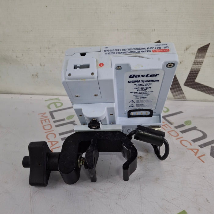 Baxter Baxter Sigma Spectrum 8.01.00 w/o Battery Infusion Pump Infusion Pump reLink Medical