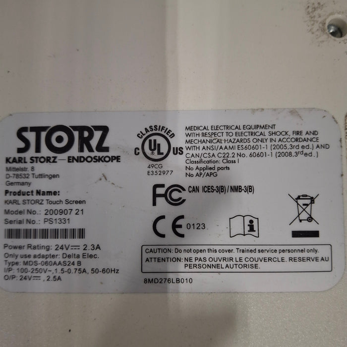 Karl Storz 200907 21 21" HD Touchscreen Display