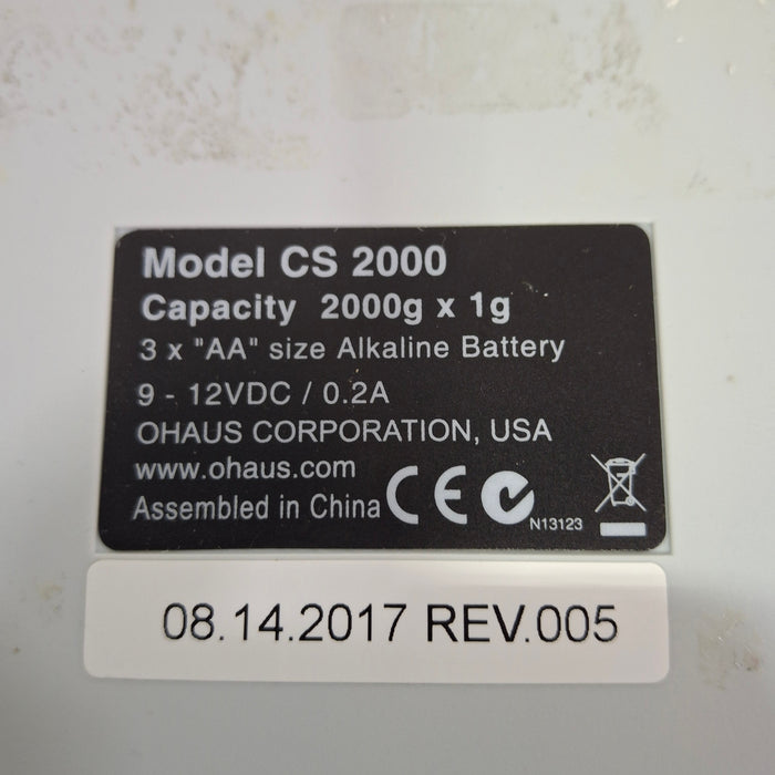 Ohaus Ohaus CS200 Compact Scale Research Lab reLink Medical