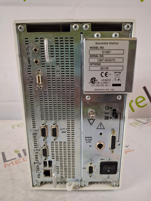 Spacelabs Healthcare Spacelabs Healthcare Ultraview SL 91387 Patient Monitor Patient Monitors reLink Medical