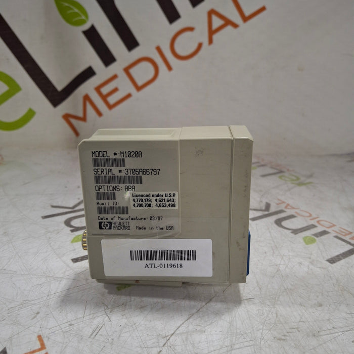 Hewlett Packard M1020A SpO2/PLETH Single Parameter Module