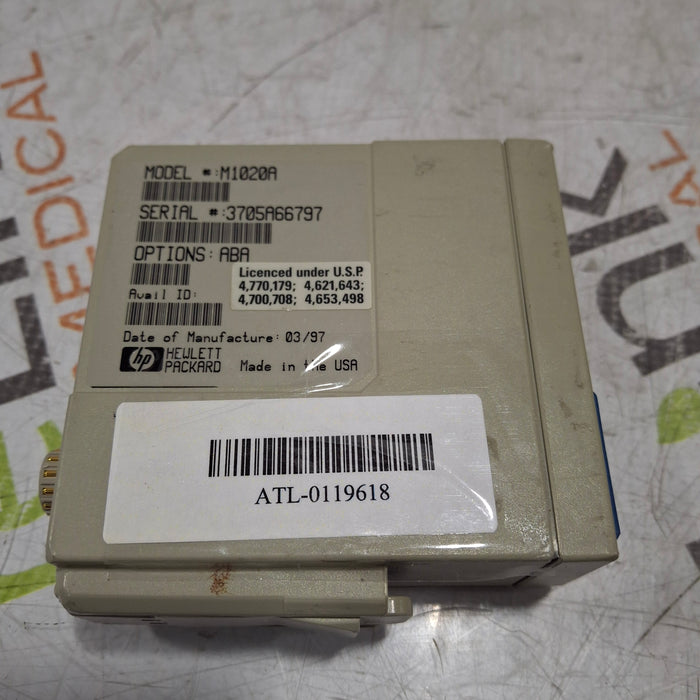 Hewlett Packard M1020A SpO2/PLETH Single Parameter Module