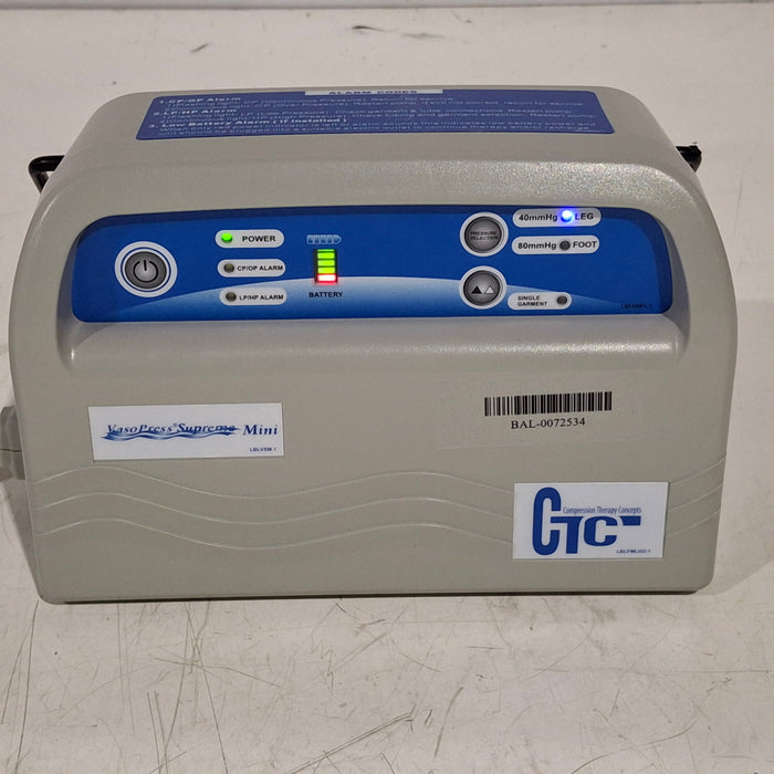 CTC CTC VasoPress Supreme Mini VP500DM Pump Surgical Equipment reLink Medical