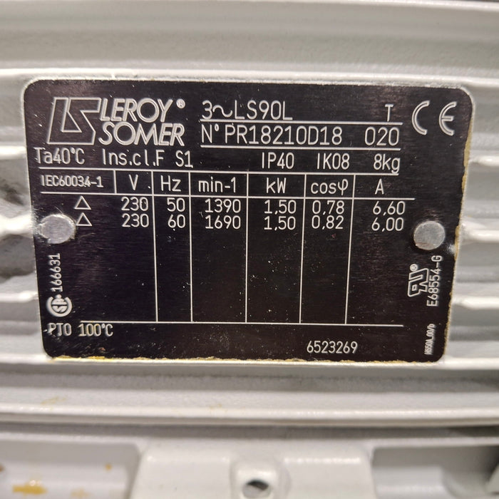 Leybold Leybold Sogevac SV65 BIFC Rotary Vane Vacuum Pump Research Lab reLink Medical