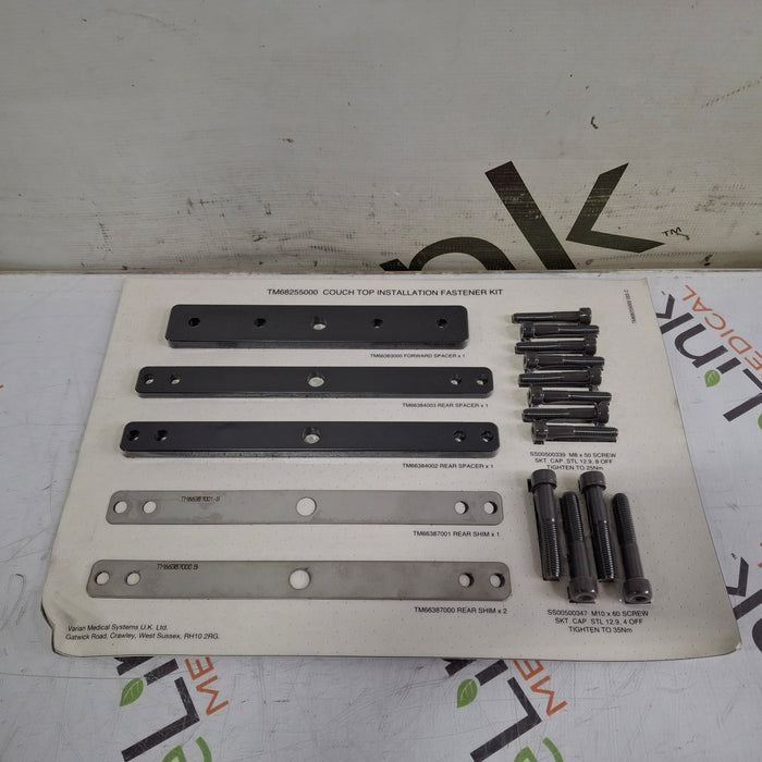 Varian TM66424000 Integrated IGRT Couch Top Install Kit