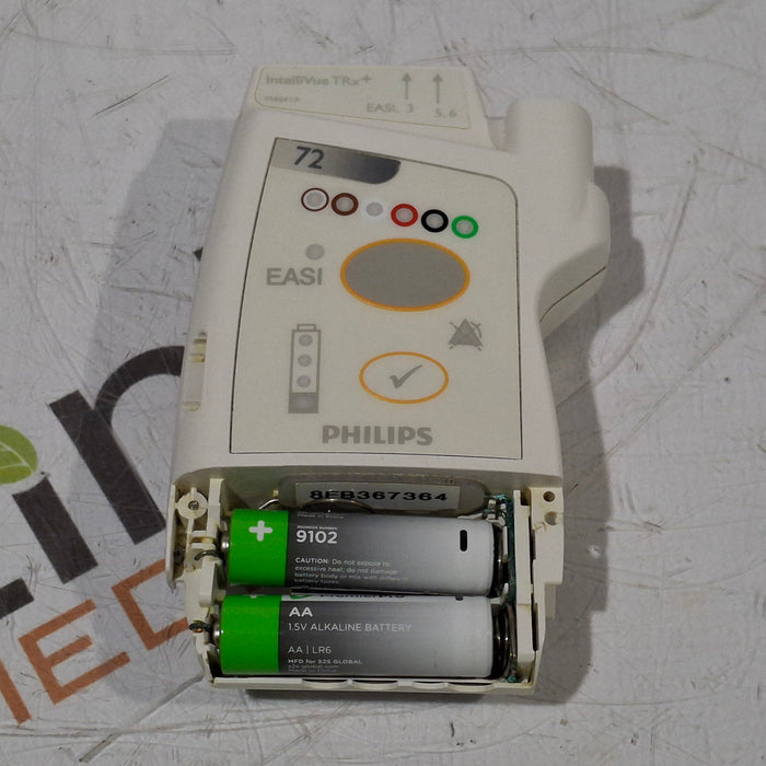 Philips Philips Intellivue TRx+ M4841A S02 Telemetry Transmitter w/SpO2 Patient Monitors reLink Medical