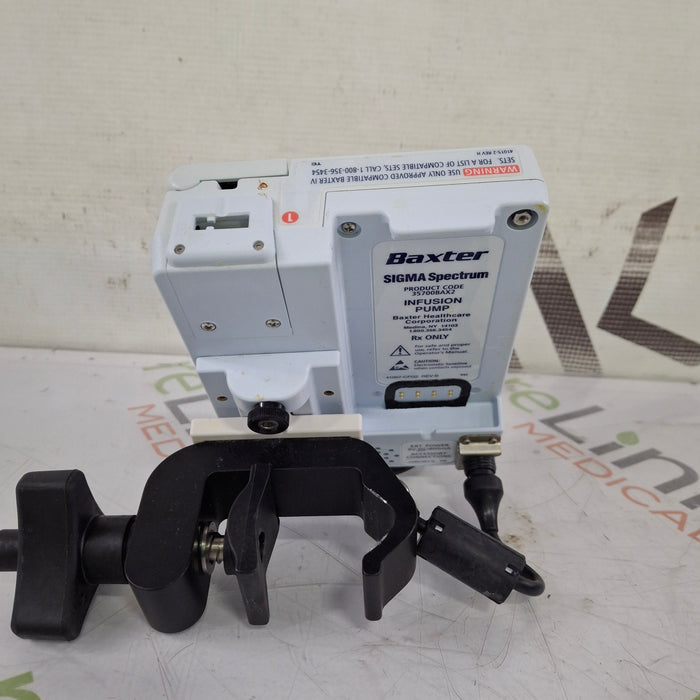 Baxter Baxter Sigma Spectrum 8.01.00 w/o Battery Infusion Pump Infusion Pump reLink Medical