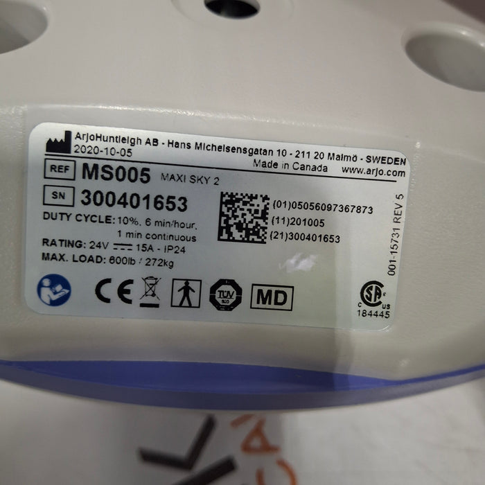 Arjo Maxi Sky 2 Digital Patient Ceiling Lift