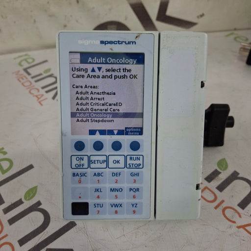 Baxter Baxter Sigma Spectrum 8.00.03 w/o Battery Infusion Pump Infusion Pump reLink Medical