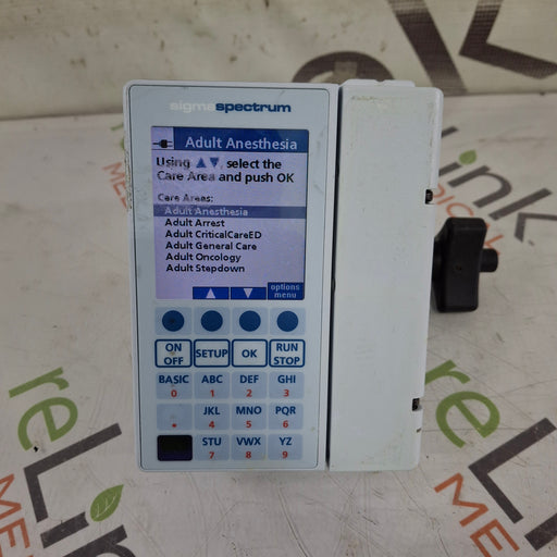 Baxter Baxter Sigma Spectrum 8.01.00 w/o Battery Infusion Pump Infusion Pump reLink Medical