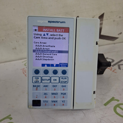 Baxter Baxter Sigma Spectrum 8.00.03 w/o Battery Infusion Pump Infusion Pump reLink Medical