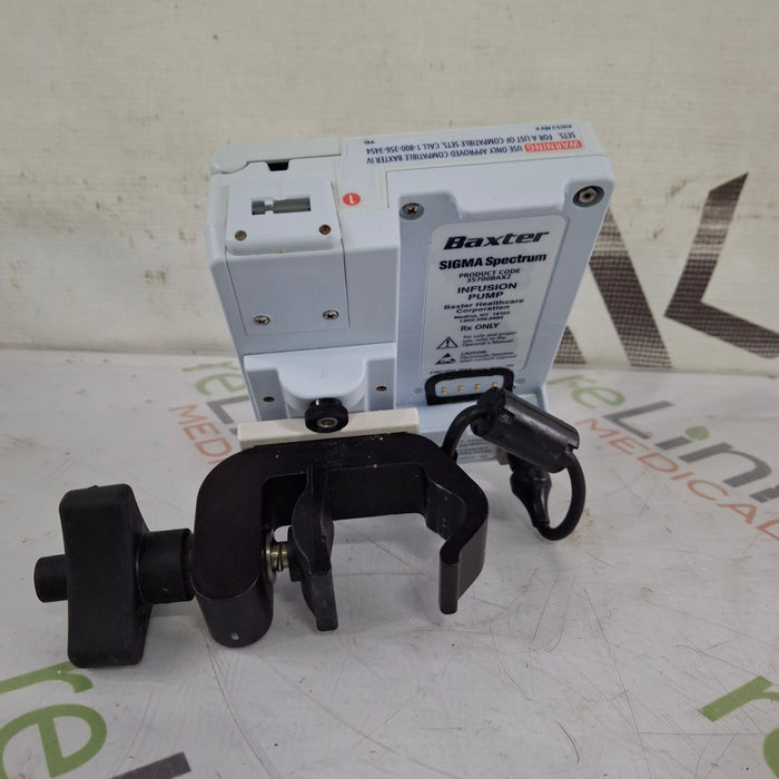 Baxter Baxter Sigma Spectrum 8.00.04 w/o Battery Infusion Pump Infusion Pump reLink Medical