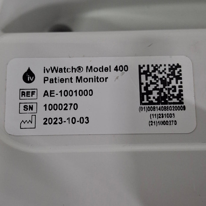 iv Watch, LLC. iv Watch, LLC. Model 400 Patient Monitor Patient Monitors reLink Medical