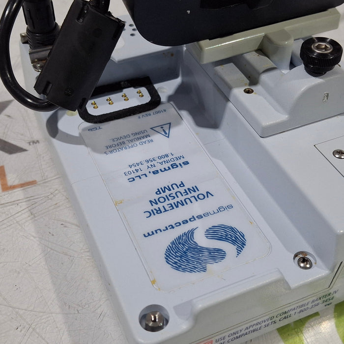 Baxter Baxter Sigma Spectrum 6.05.13 without Battery Infusion Pump Infusion Pump reLink Medical