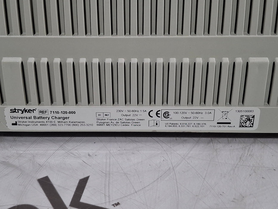 Stryker Stryker 7110-120-000 Battery Charger Surgical Power Instruments reLink Medical