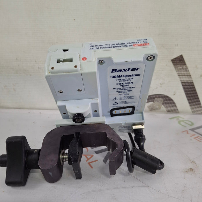 Baxter Baxter Sigma Spectrum 8.00.03 w/o Battery Infusion Pump Infusion Pump reLink Medical