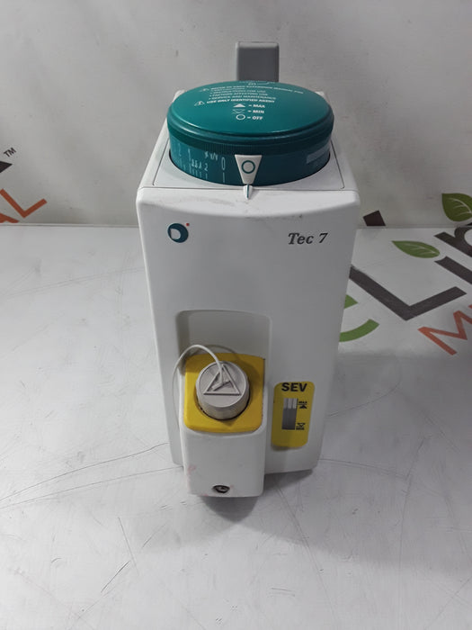 Datex-Ohmeda Datex-Ohmeda Tec 7 Sevoflurane Vaporizer Anesthesia reLink Medical