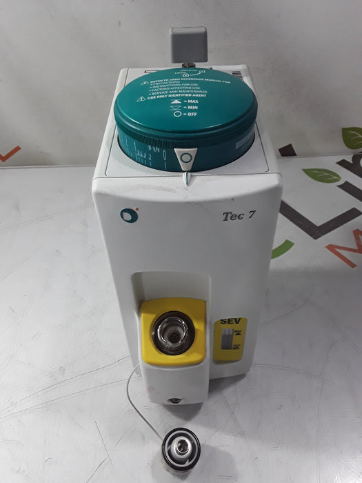 Datex-Ohmeda Datex-Ohmeda Tec 7 Sevoflurane Vaporizer Anesthesia reLink Medical