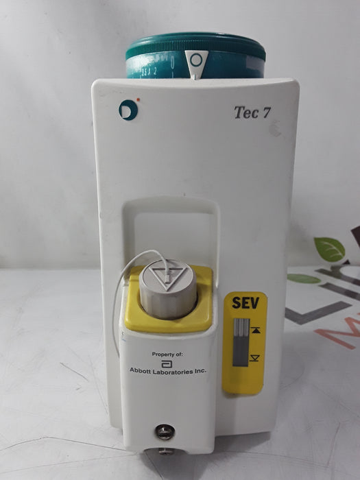 Datex-Ohmeda Datex-Ohmeda Tec 7 Sevoflurane Vaporizer Anesthesia reLink Medical