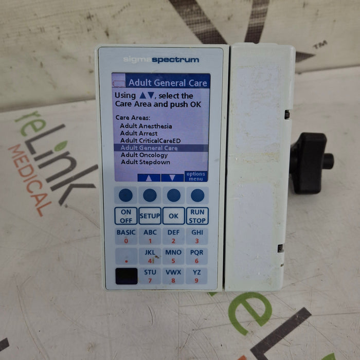 Baxter Baxter Sigma Spectrum 8.00.03 w/o Battery Infusion Pump Infusion Pump reLink Medical