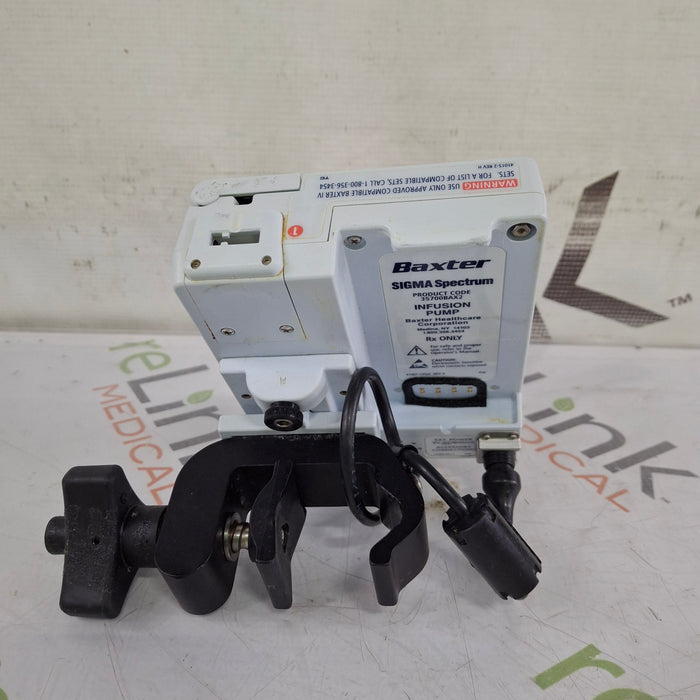 Baxter Baxter Sigma Spectrum 8.00.03 w/o Battery Infusion Pump Infusion Pump reLink Medical