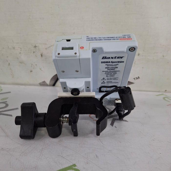 Baxter Baxter Sigma Spectrum 8.00.03 w/o Battery Infusion Pump Infusion Pump reLink Medical