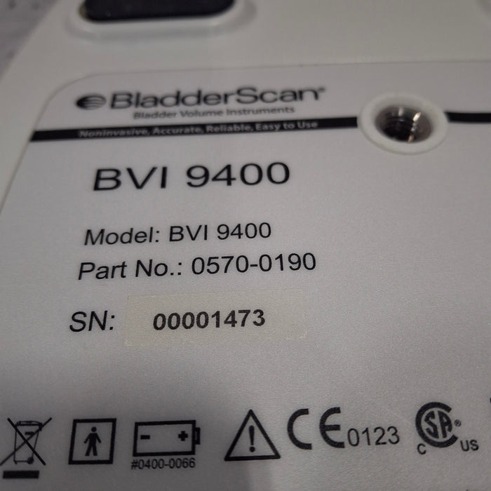 Verathon Medical, Inc BVI 9400 Bladderscan