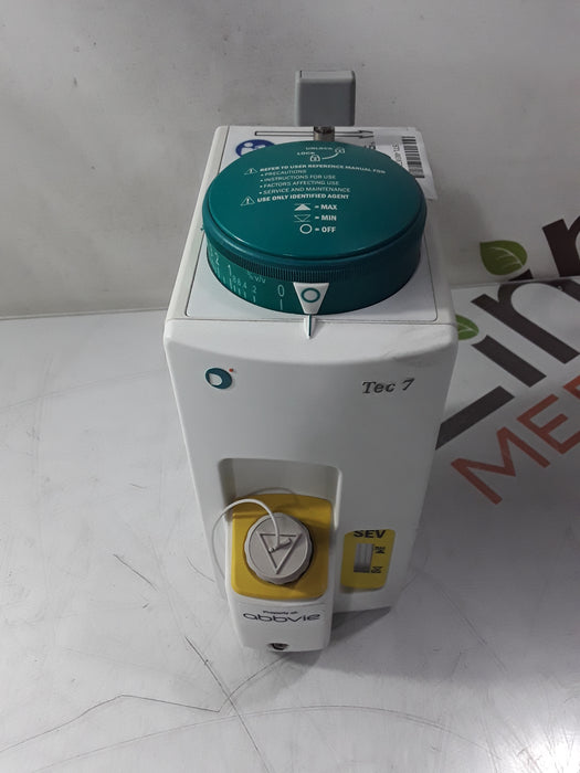Datex-Ohmeda Datex-Ohmeda Tec 7 Sevoflurane Vaporizer Anesthesia reLink Medical