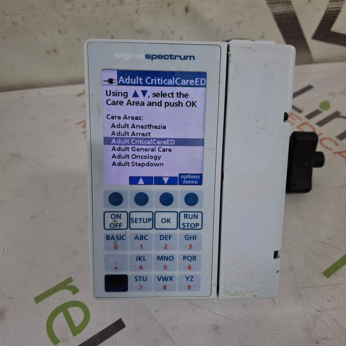 Baxter Baxter Sigma Spectrum 8.00.04 w/o Battery Infusion Pump Infusion Pump reLink Medical