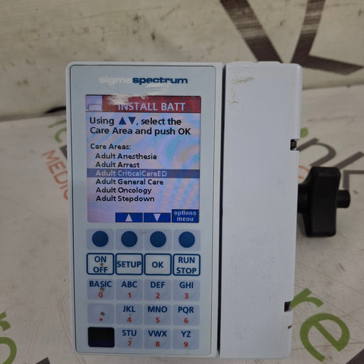 Baxter Baxter Sigma Spectrum 8.01.00 w/o Battery Infusion Pump Infusion Pump reLink Medical
