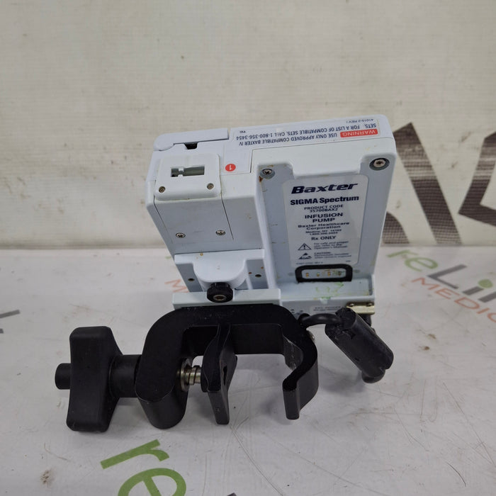 Baxter Baxter Sigma Spectrum 8.01.00 w/o Battery Infusion Pump Infusion Pump reLink Medical