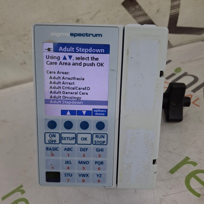 Baxter Baxter Sigma Spectrum 8.01.00 w/o Battery Infusion Pump Infusion Pump reLink Medical
