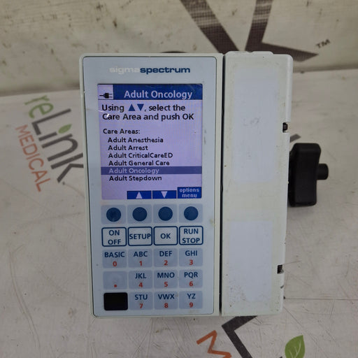 Baxter Baxter Sigma Spectrum 8.00.03 w/o Battery Infusion Pump Infusion Pump reLink Medical