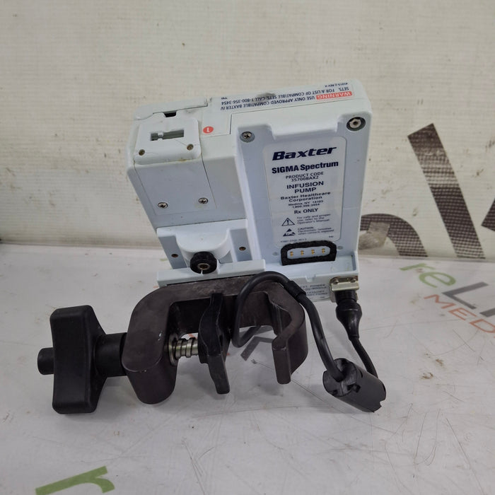 Baxter Baxter Sigma Spectrum 8.00.03 w/o Battery Infusion Pump Infusion Pump reLink Medical
