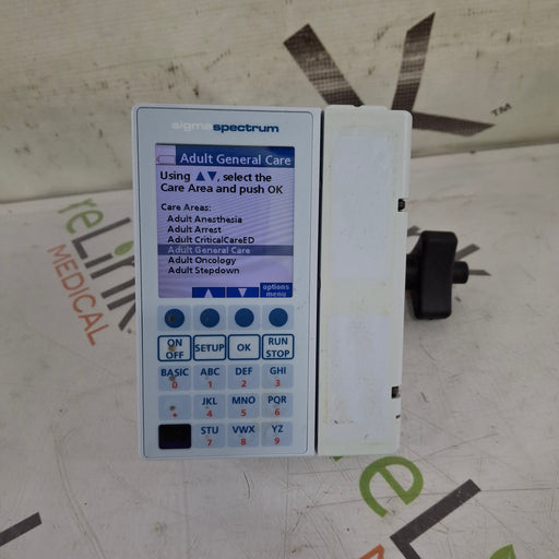Baxter Baxter Sigma Spectrum 8.01.00 w/o Battery Infusion Pump Infusion Pump reLink Medical