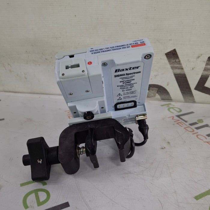 Baxter Baxter Sigma Spectrum 8.01.00 w/o Battery Infusion Pump Infusion Pump reLink Medical