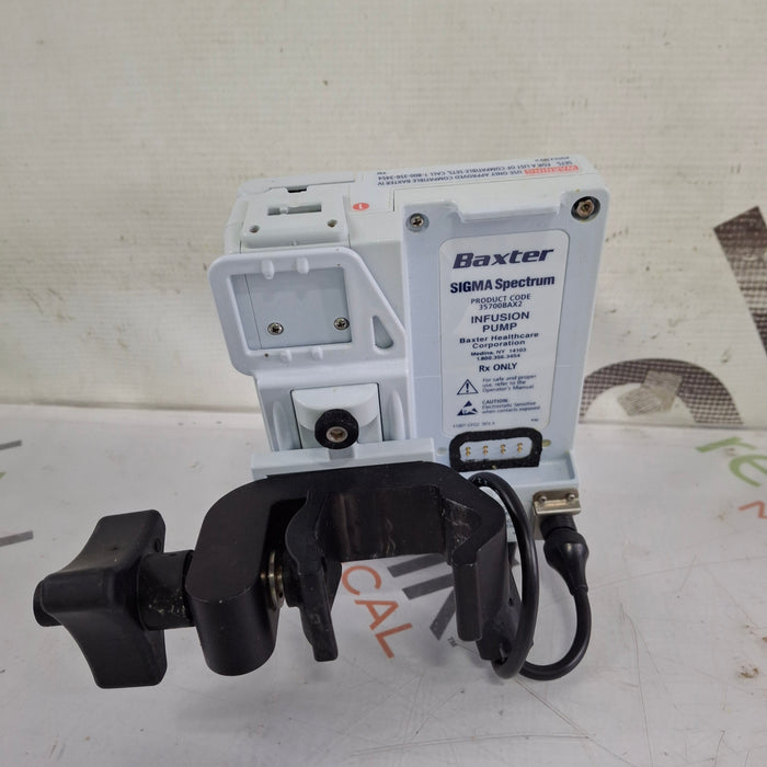 Baxter Baxter Sigma Spectrum 8.00.04 w/o Battery Infusion Pump Infusion Pump reLink Medical